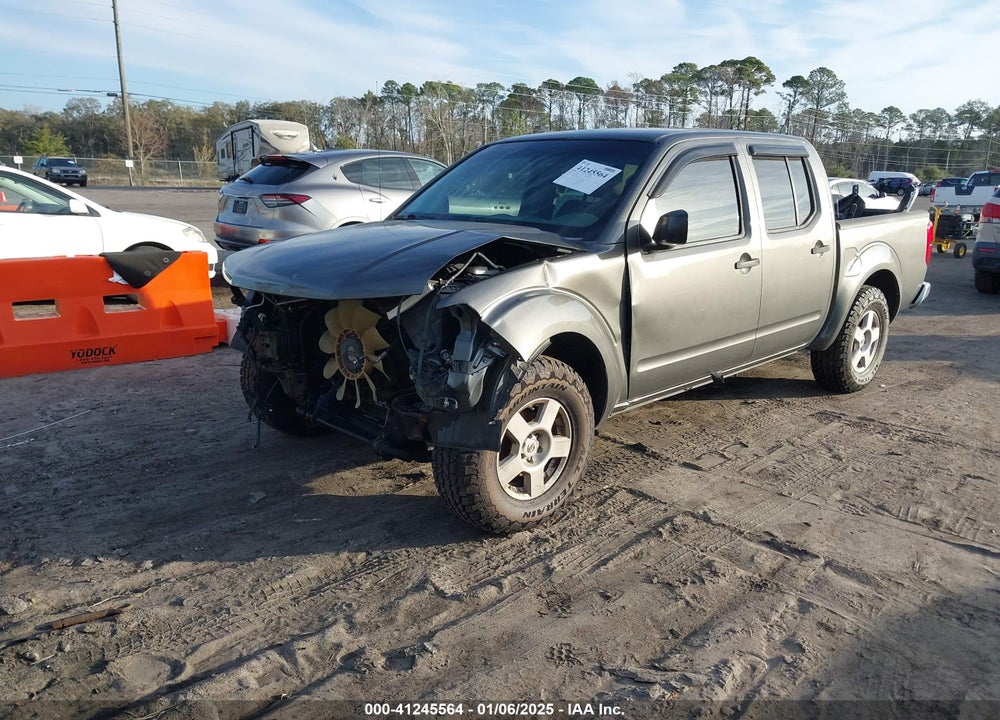 2008 NISSAN FRONTIER VIN: 1N6AD07U28C448586