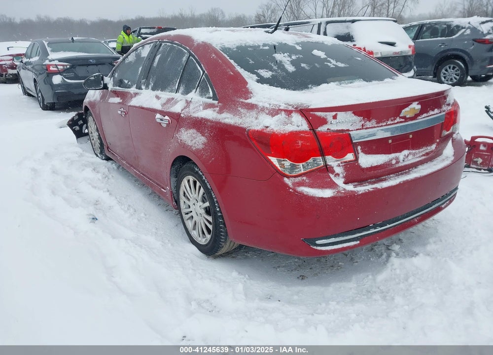 2012 CHEVROLET CRUZE VIN: 1G1PH5SC0C7272354