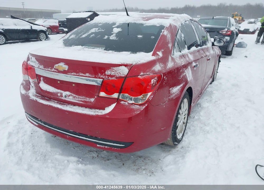 2012 CHEVROLET CRUZE VIN: 1G1PH5SC0C7272354