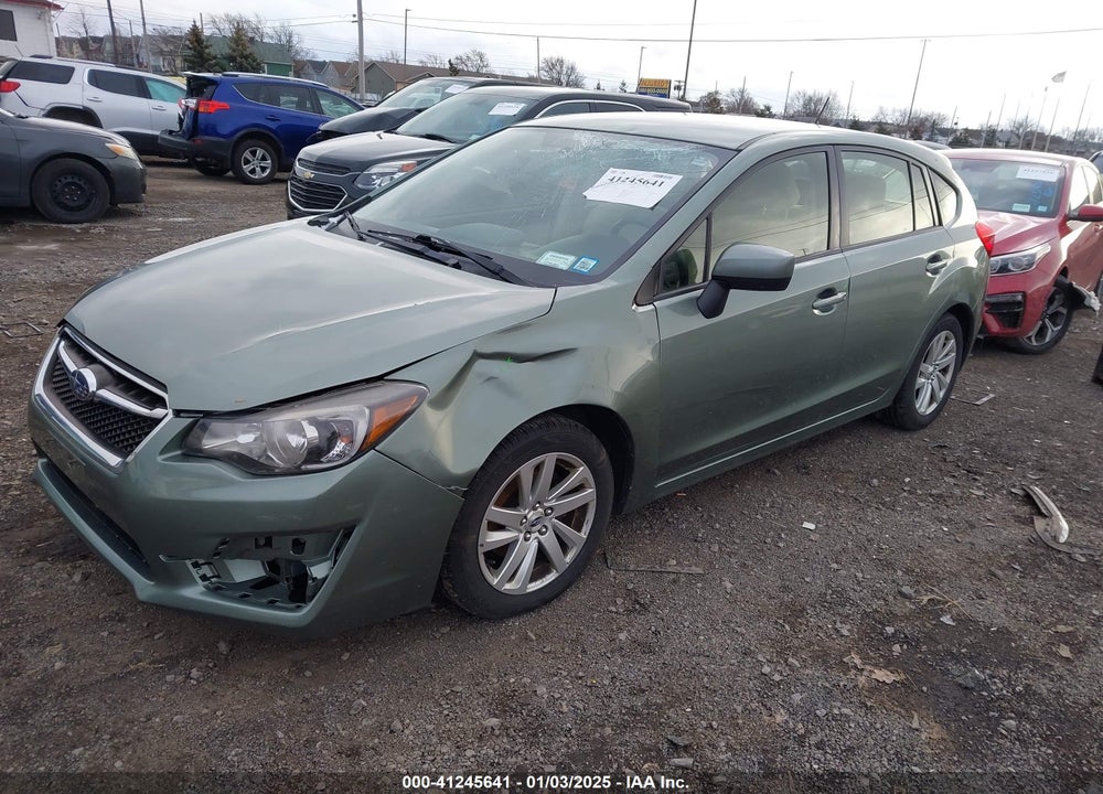 2016 SUBARU IMPREZA 2.0I PREMIUM VIN: JF1GPAB64GH213990