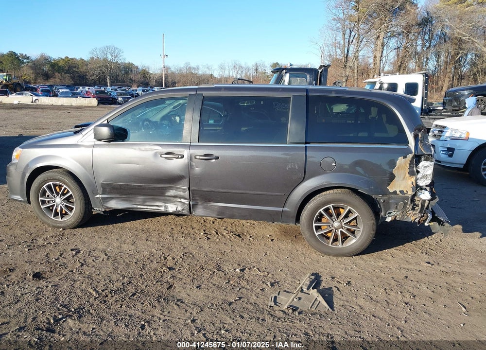 2017 DODGE GRAND CARAVAN SXT VIN: 2C4RDGCGXHR735888