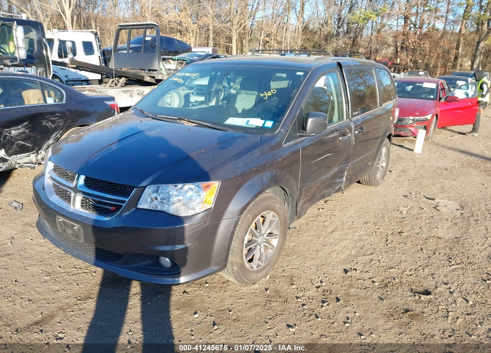2017 DODGE GRAND CARAVAN SXT VIN: 2C4RDGCGXHR735888