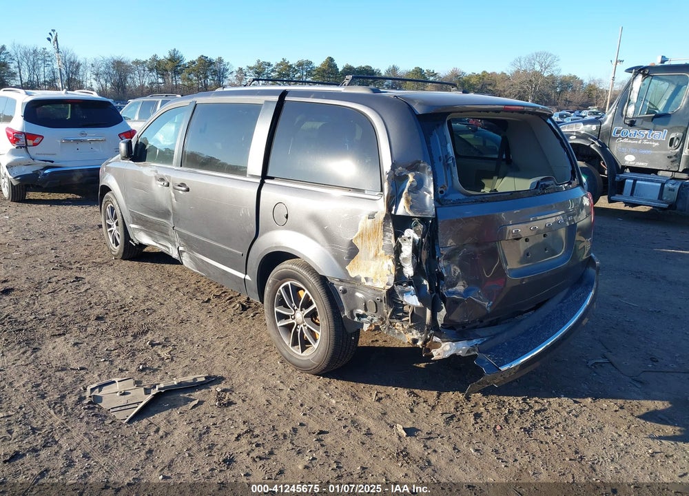 2017 DODGE GRAND CARAVAN SXT VIN: 2C4RDGCGXHR735888