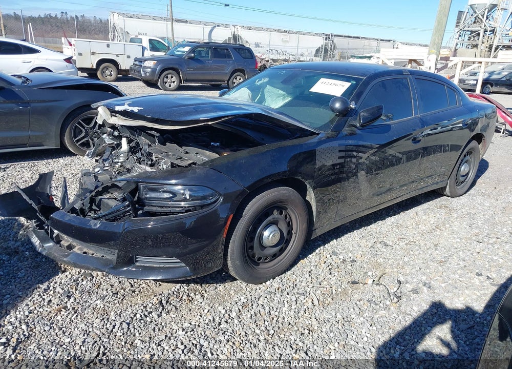 2016 DODGE CHARGER POLICE VIN: 2C3CDXKT6GH113009