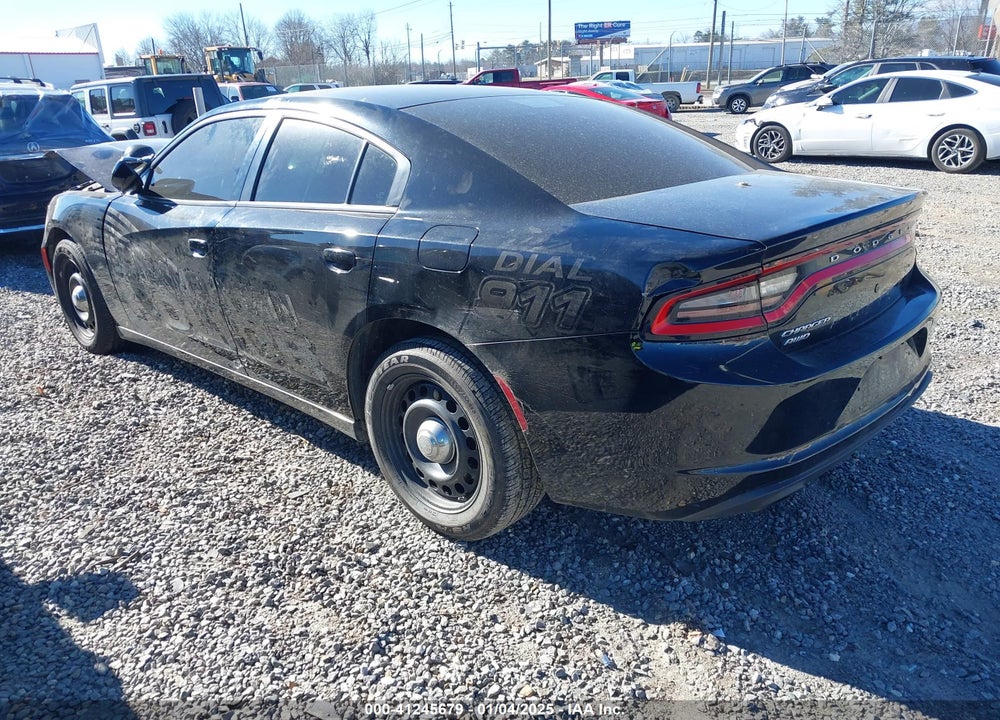 2016 DODGE CHARGER POLICE VIN: 2C3CDXKT6GH113009
