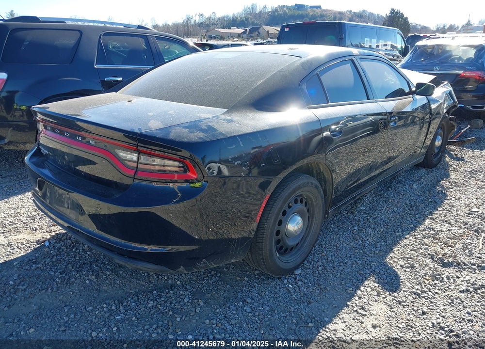 2016 DODGE CHARGER POLICE VIN: 2C3CDXKT6GH113009
