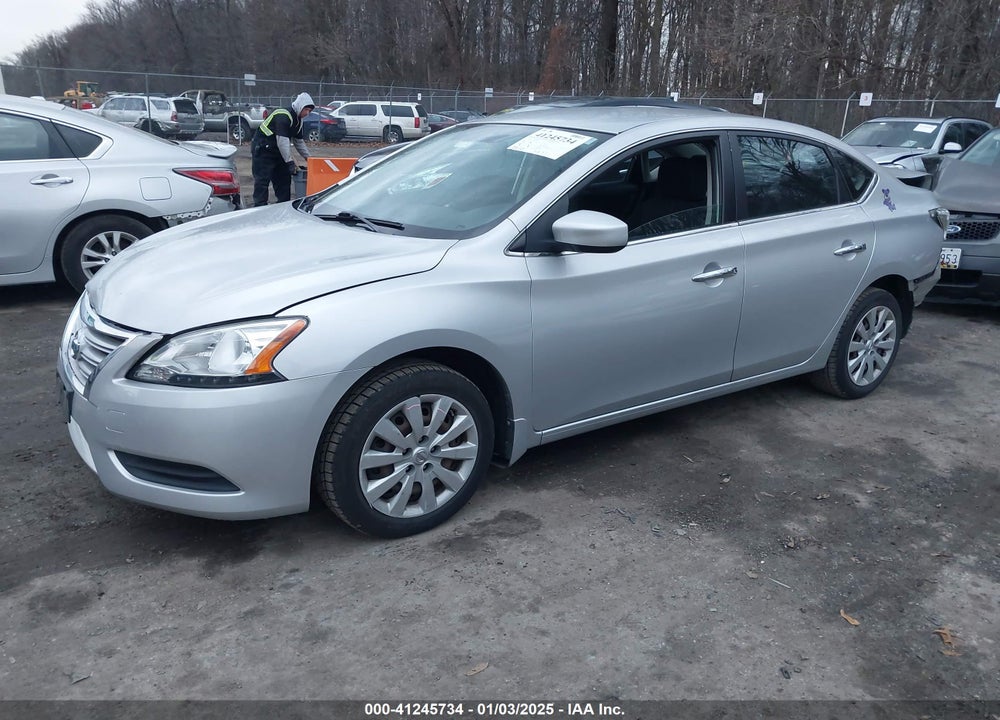 2014 NISSAN SENTRA VIN: 3N1AB7AP7EY278641