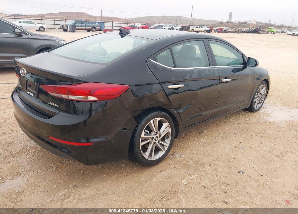 2017 HYUNDAI ELANTRA LIMITED VIN: 5NPD84LF5HH203093