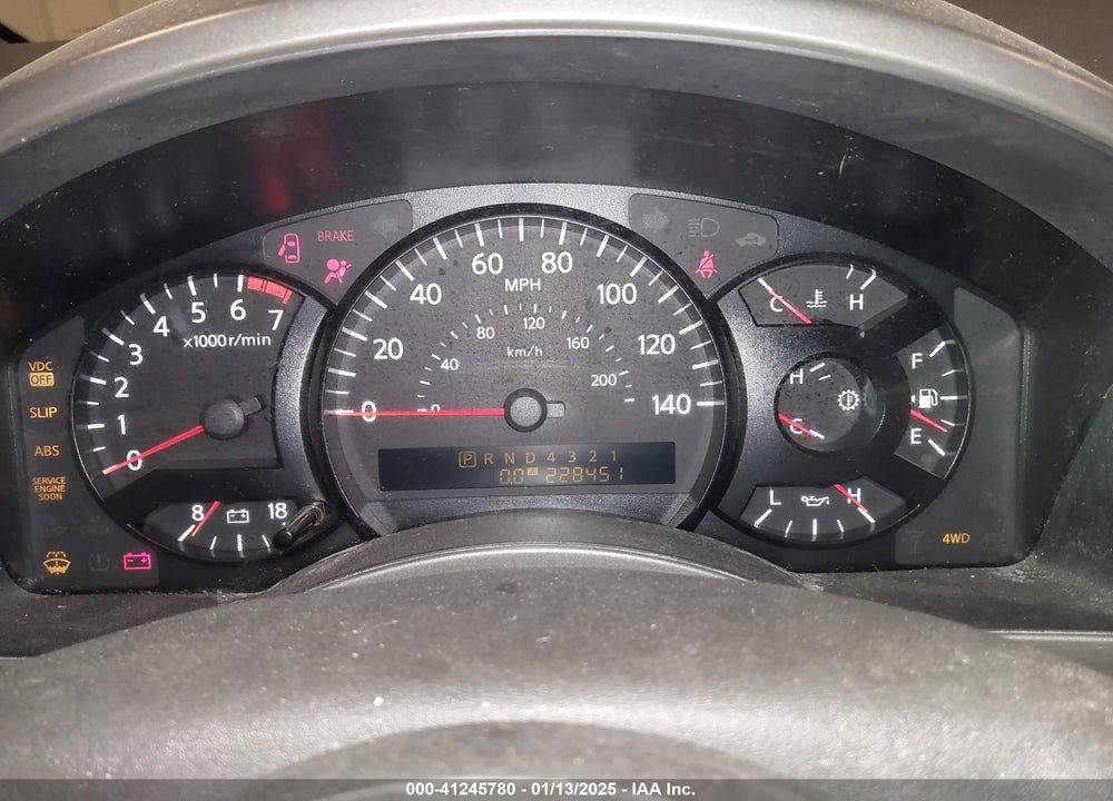 2005 NISSAN ARMADA LE VIN: 5N1AA08B95N724198