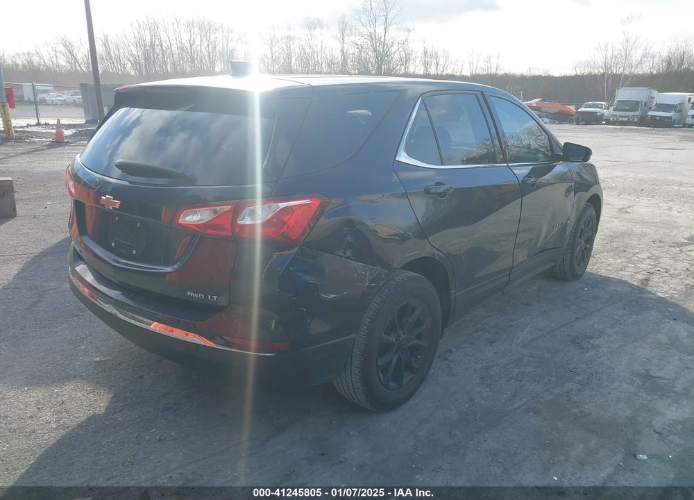 2020 CHEVROLET EQUINOX AWD LT 1.5L TURBO VIN: 3GNAXUEV5LS604966