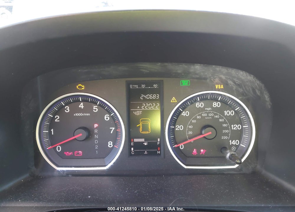 2008 HONDA CR-V EX-L VIN: JHLRE48718C030736