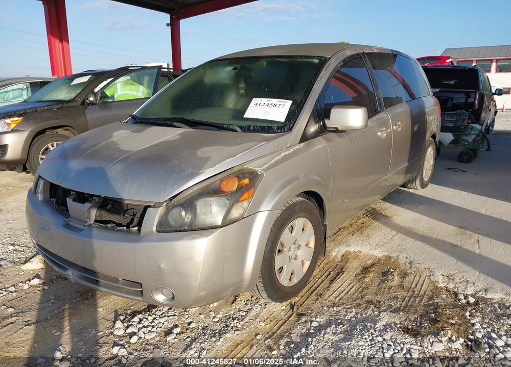 2004 NISSAN QUEST 3.5 S VIN: 5N1BV28U04N305354