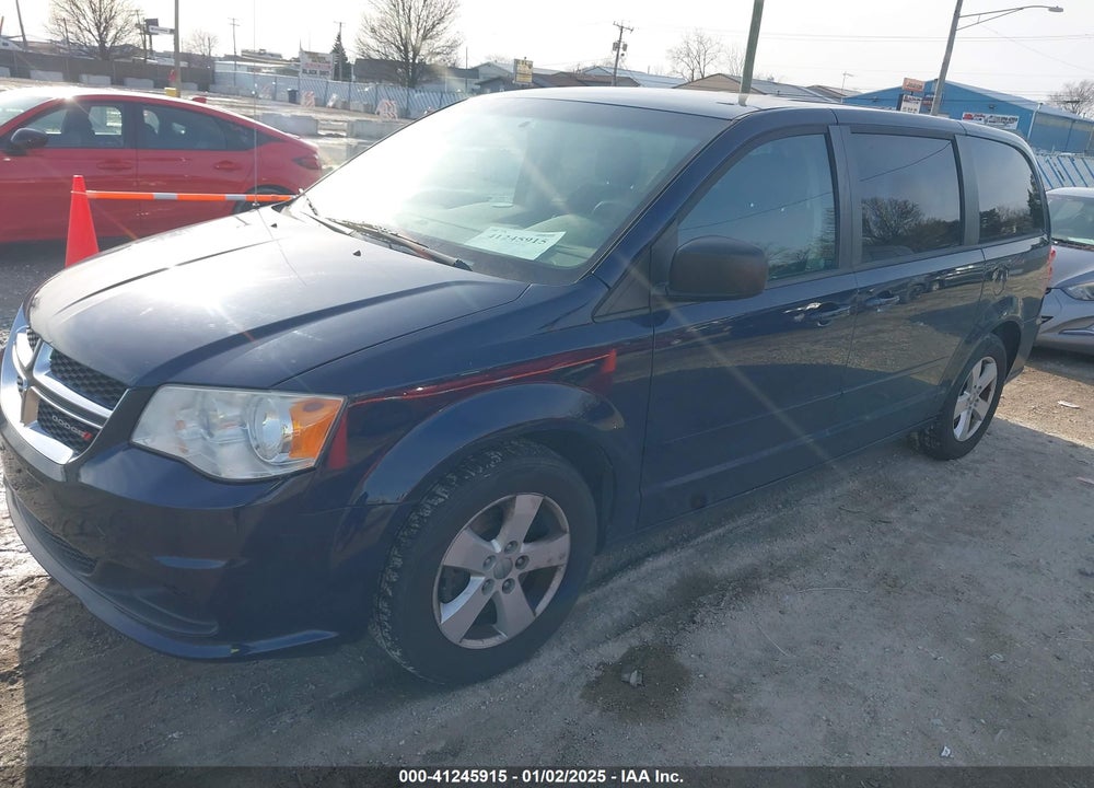 2013 DODGE GRAND CARAVAN SE VIN: 2C4RDGBG9DR600056