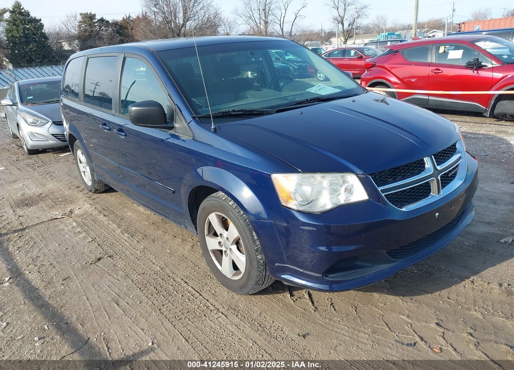 2013 DODGE GRAND CARAVAN SE VIN: 2C4RDGBG9DR600056