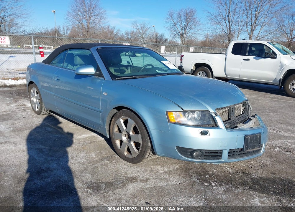 2005 AUDI A4 3.0 VIN: WAUDT48H95K003384
