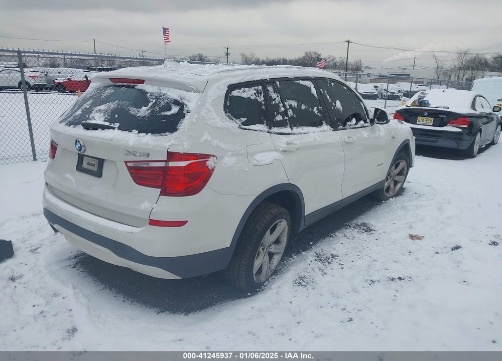 2017 BMW X3 XDRIVE35I VIN: 5UXWX7C52H0U40415