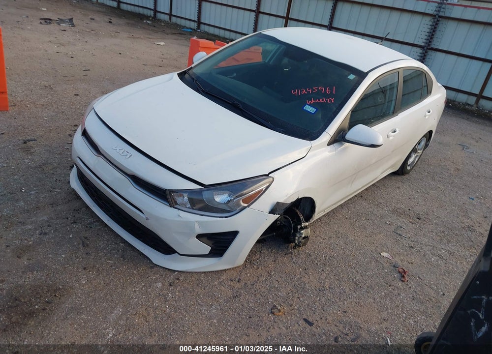 2022 KIA RIO LX VIN: 3KPA24ADXNE445142