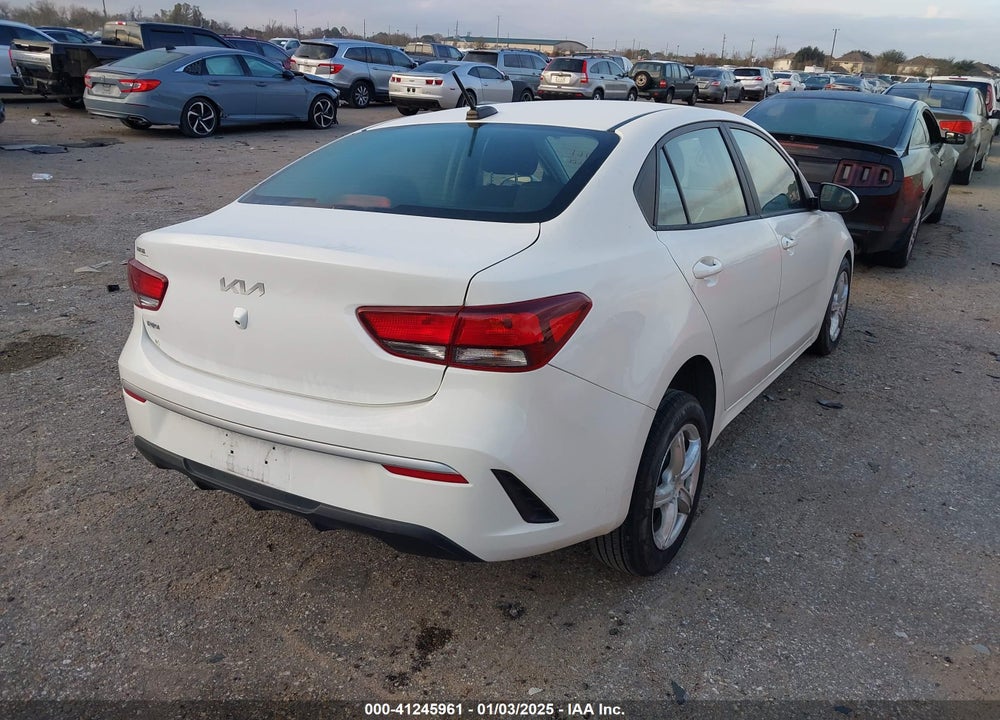 2022 KIA RIO LX VIN: 3KPA24ADXNE445142