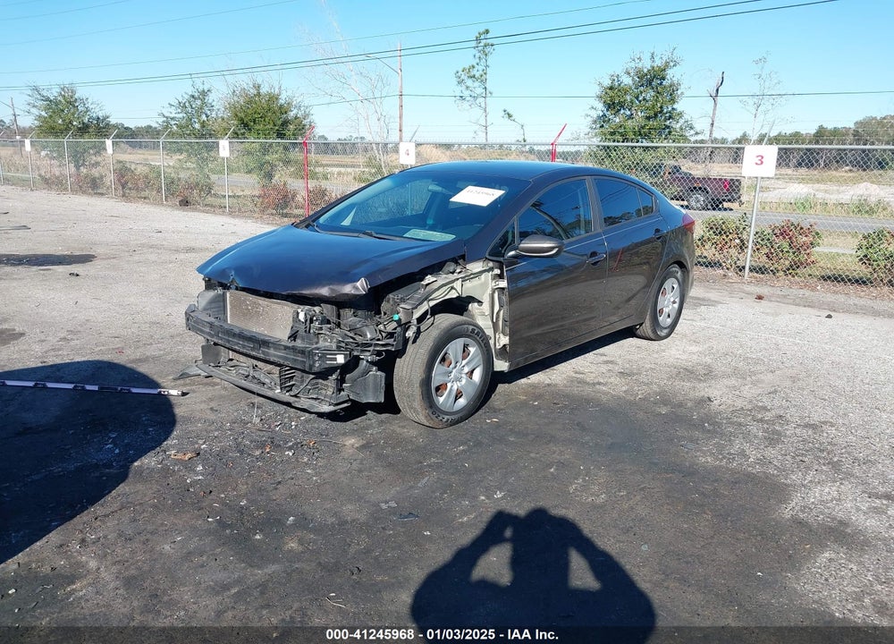 2017 KIA FORTE LX VIN: 3KPFK4A74HE091168