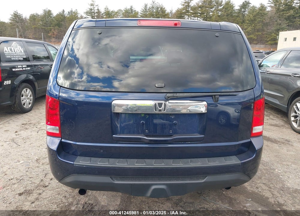 2014 HONDA PILOT LX VIN: 5FNYF4H22EB050325