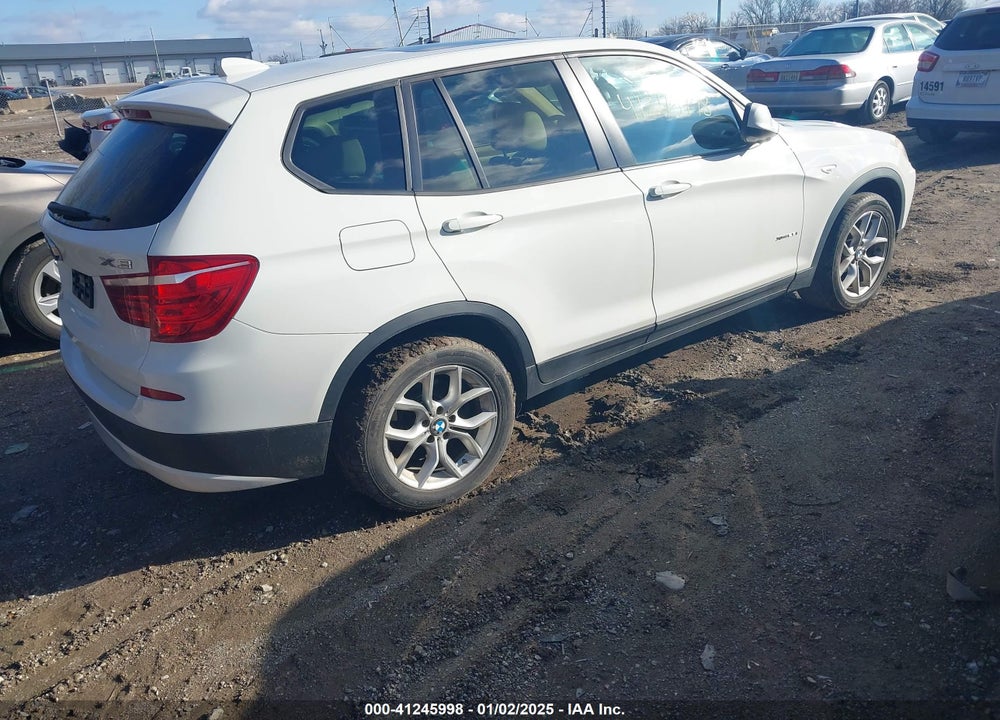 2011 BMW X3 XDRIVE28I VIN: 5UXWX5C52BLK59471