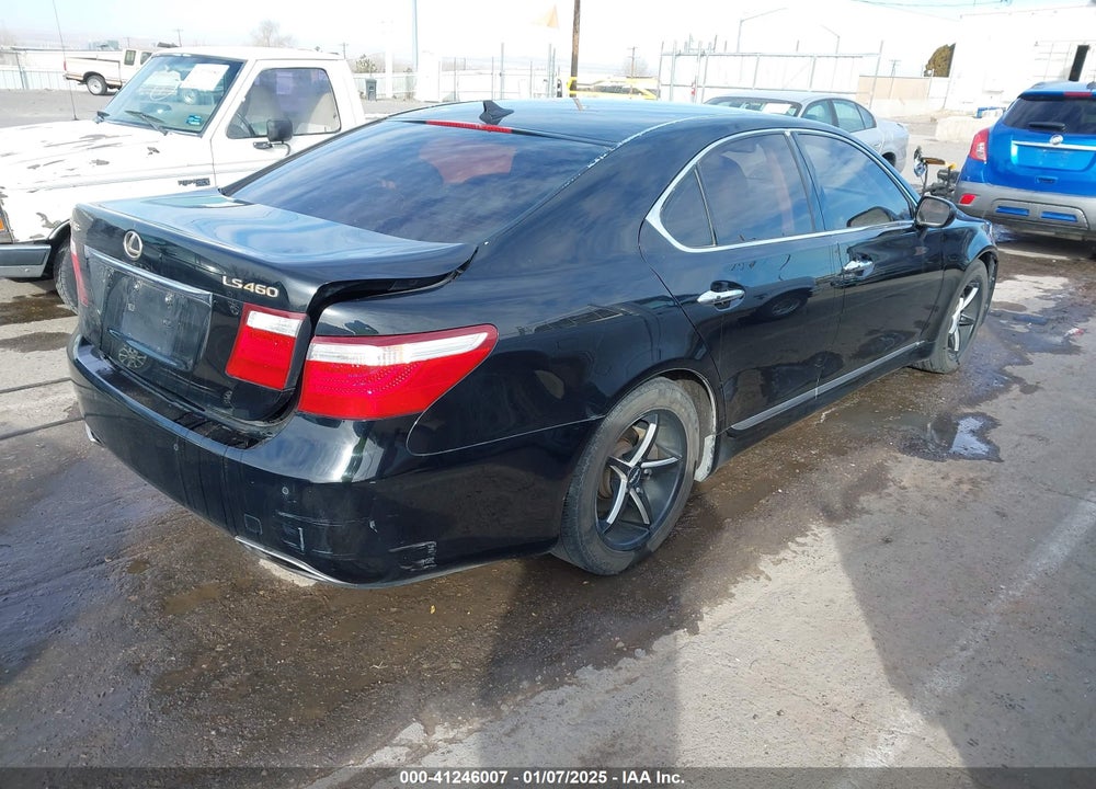 2007 LEXUS LS 460 VIN: JTHBL46F575000929