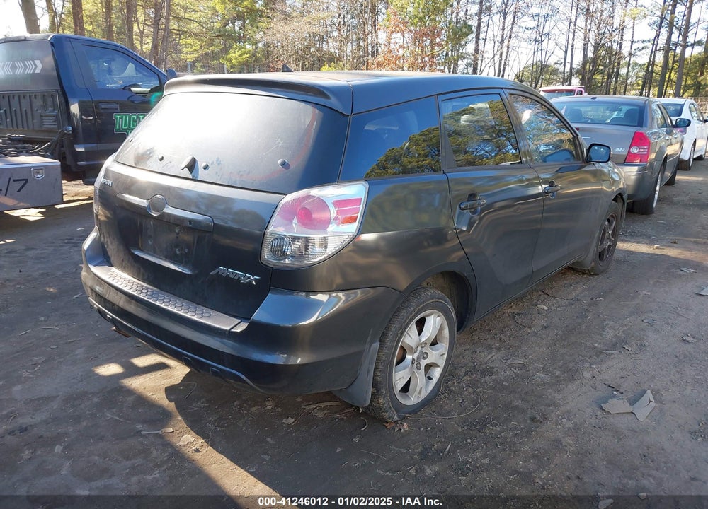 2006 TOYOTA MATRIX VIN: 2T1KR32E66C600870