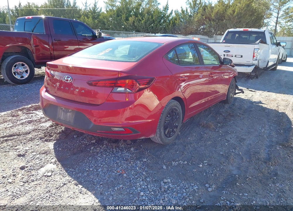 2019 HYUNDAI ELANTRA VIN: 5NPD74LF3KH464121