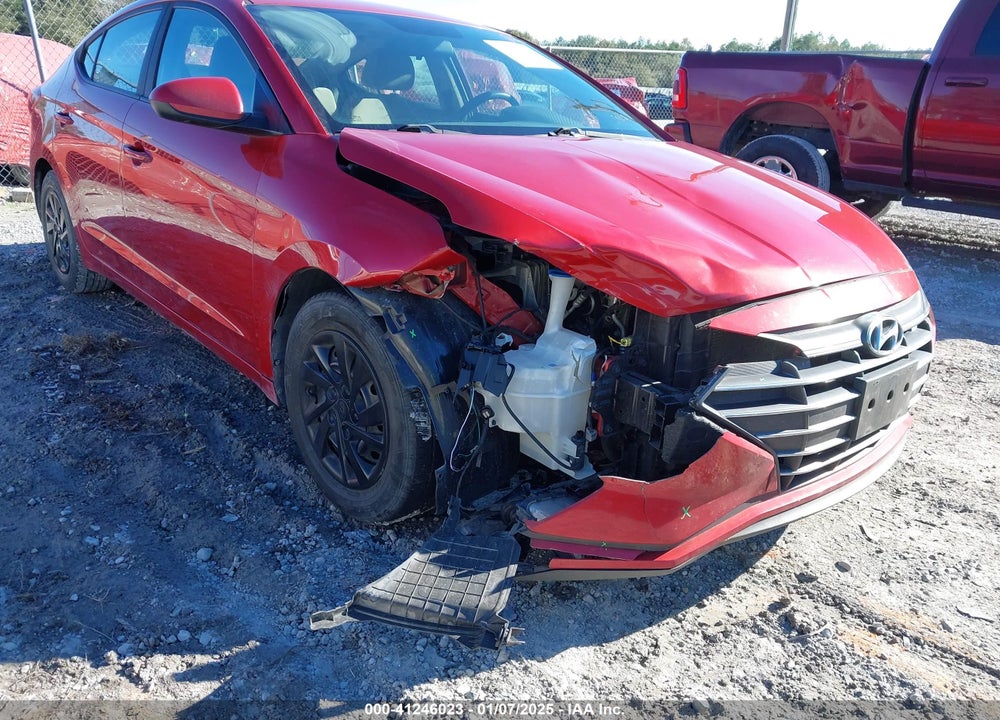 2019 HYUNDAI ELANTRA VIN: 5NPD74LF3KH464121