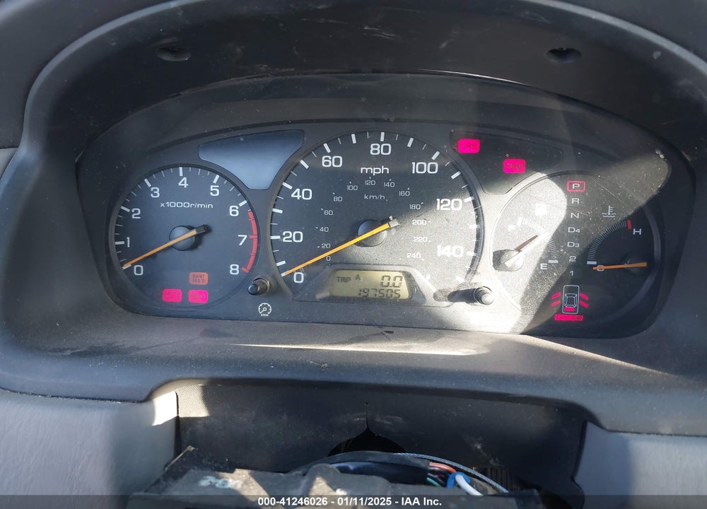 1998 HONDA ACCORD EX V6 VIN: 1HGCG165XWA037451