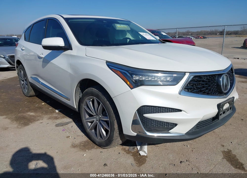 2020 ACURA RDX TECHNOLOGY PACKAGE VIN: 5J8TC1H59LL011089