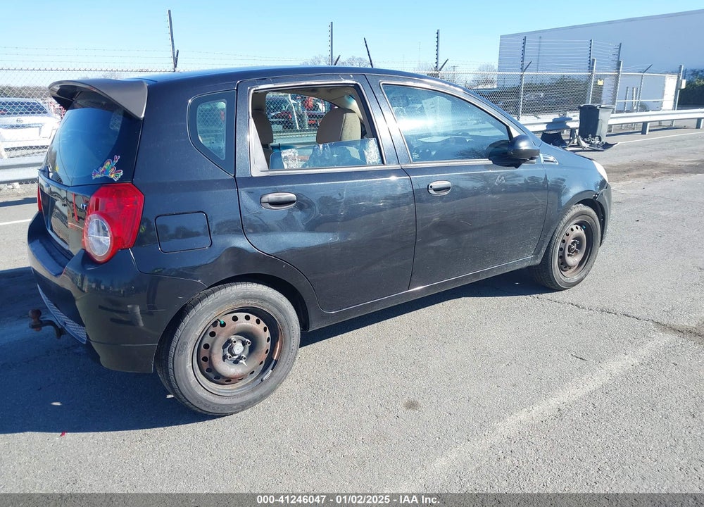 2010 CHEVROLET AVEO LT VIN: KL1TG6DE5AB096304