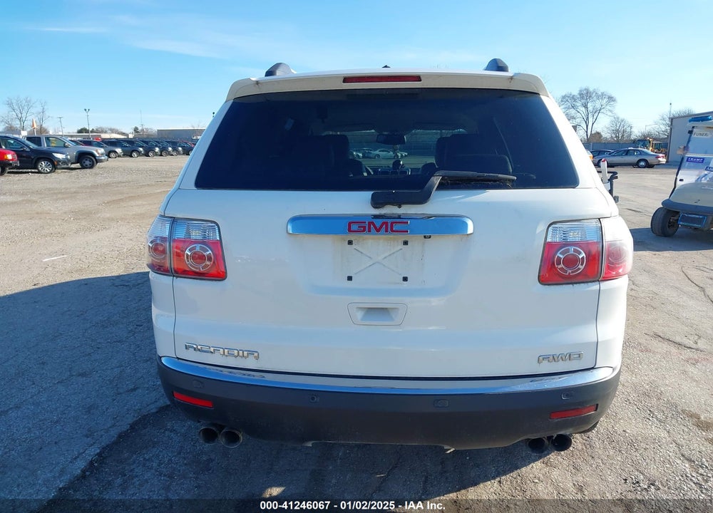 2012 GMC ACADIA SLT2 VIN: 1GKKVSED0CJ120630