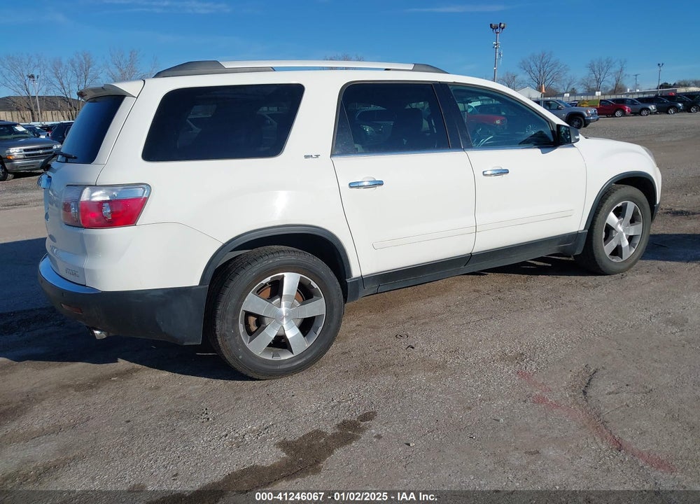 2012 GMC ACADIA SLT2 VIN: 1GKKVSED0CJ120630