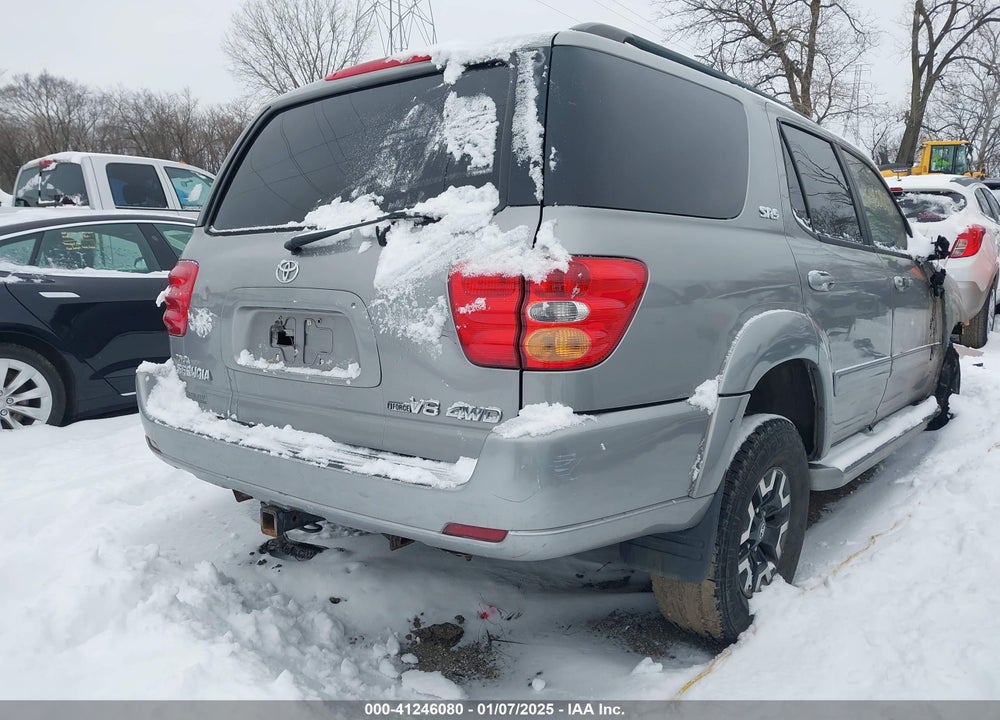 2004 TOYOTA SEQUOIA VIN: 5TDBT44A44S215586