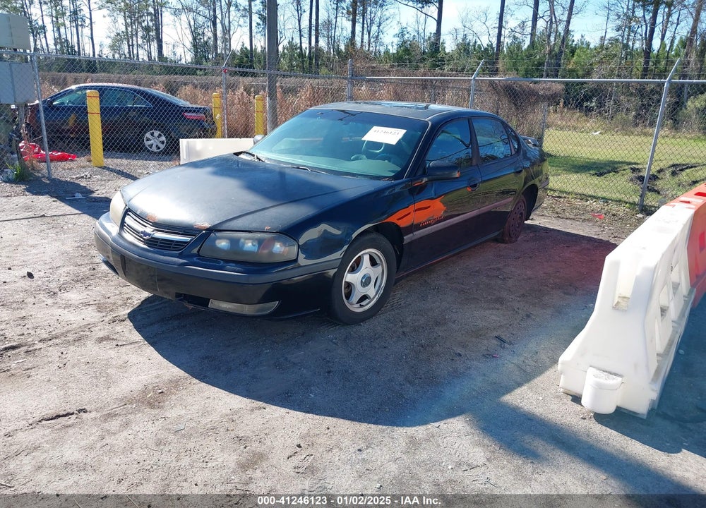 2002 CHEVROLET IMPALA LS VIN: 2G1WH55K529211822