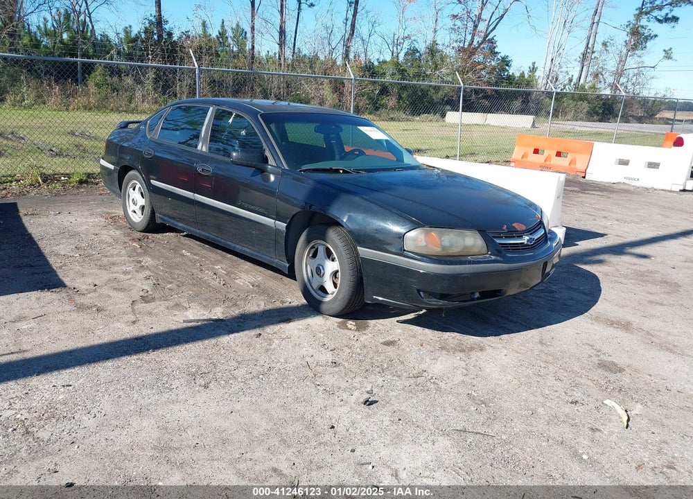 2002 CHEVROLET IMPALA LS VIN: 2G1WH55K529211822