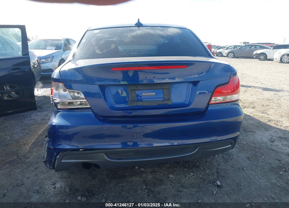 2009 BMW 135I VIN: WBAUC73589VK80644