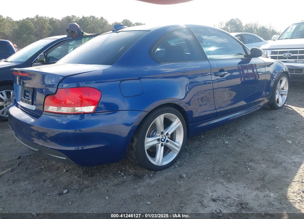 2009 BMW 135I VIN: WBAUC73589VK80644