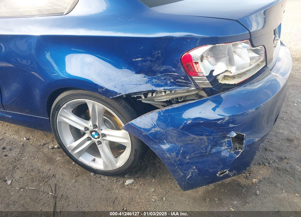 2009 BMW 135I VIN: WBAUC73589VK80644