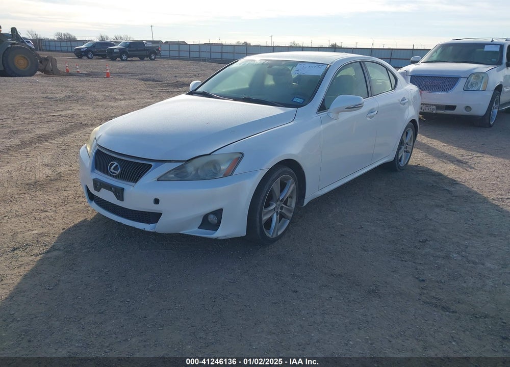 2012 LEXUS IS 250 VIN: JTHBF5C26C5181838