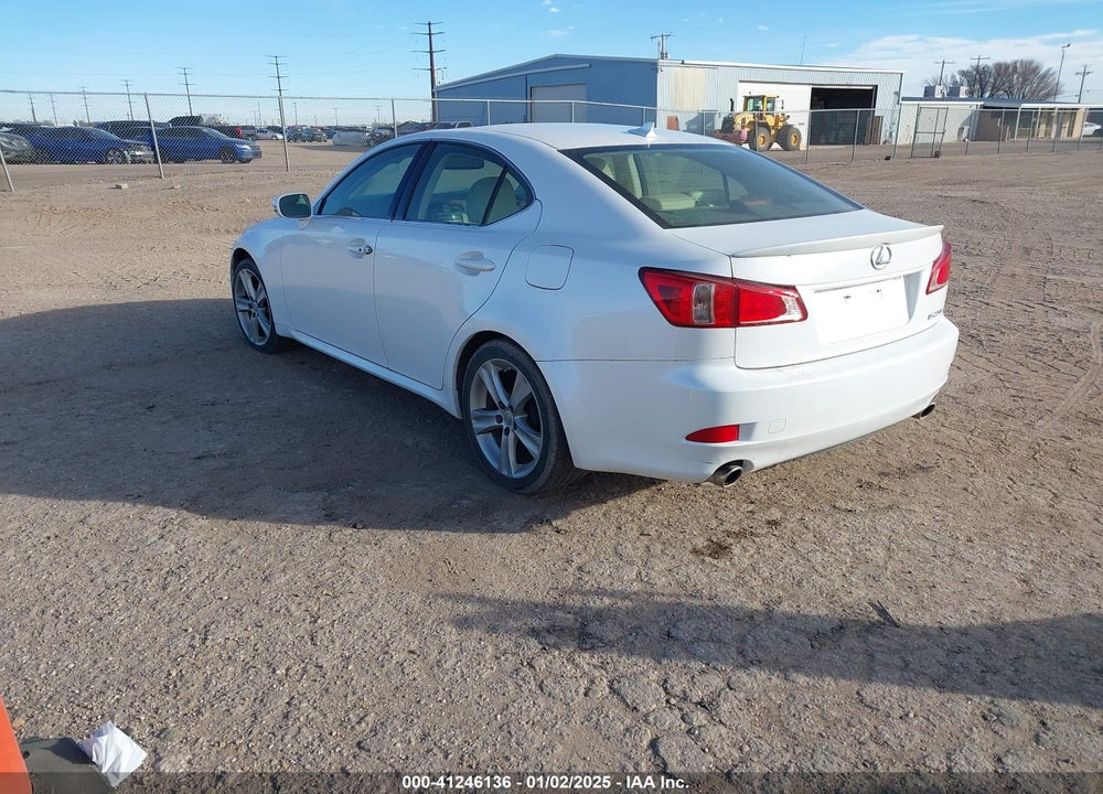 2012 LEXUS IS 250 VIN: JTHBF5C26C5181838