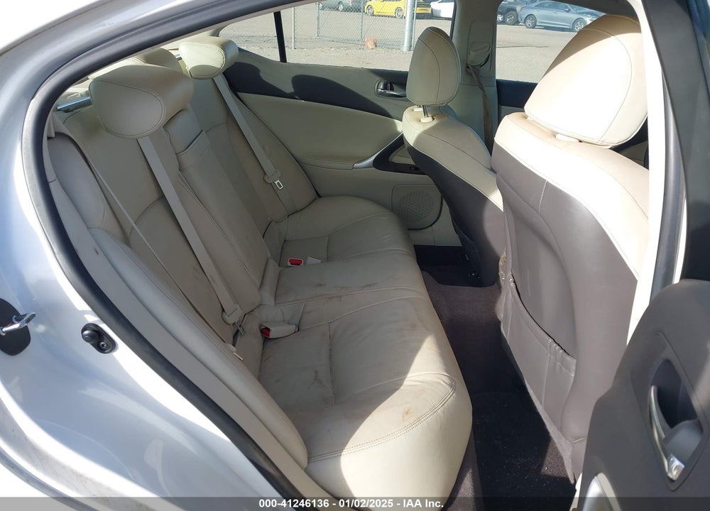 2012 LEXUS IS 250 VIN: JTHBF5C26C5181838
