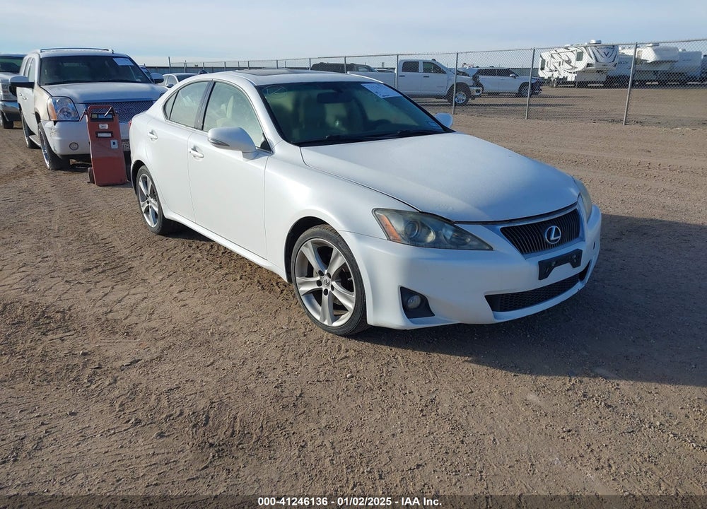 2012 LEXUS IS 250 VIN: JTHBF5C26C5181838