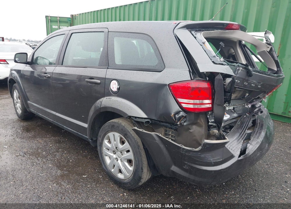 2014 DODGE JOURNEY VIN: 3C4PDCAB3ET268460