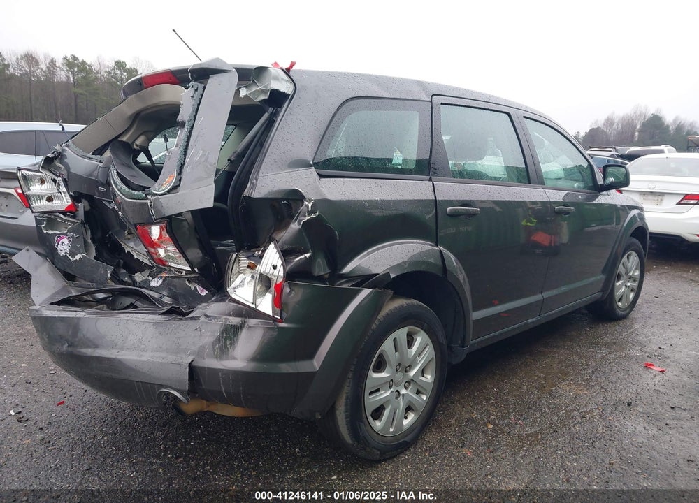 2014 DODGE JOURNEY VIN: 3C4PDCAB3ET268460
