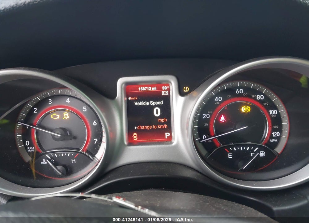 2014 DODGE JOURNEY VIN: 3C4PDCAB3ET268460