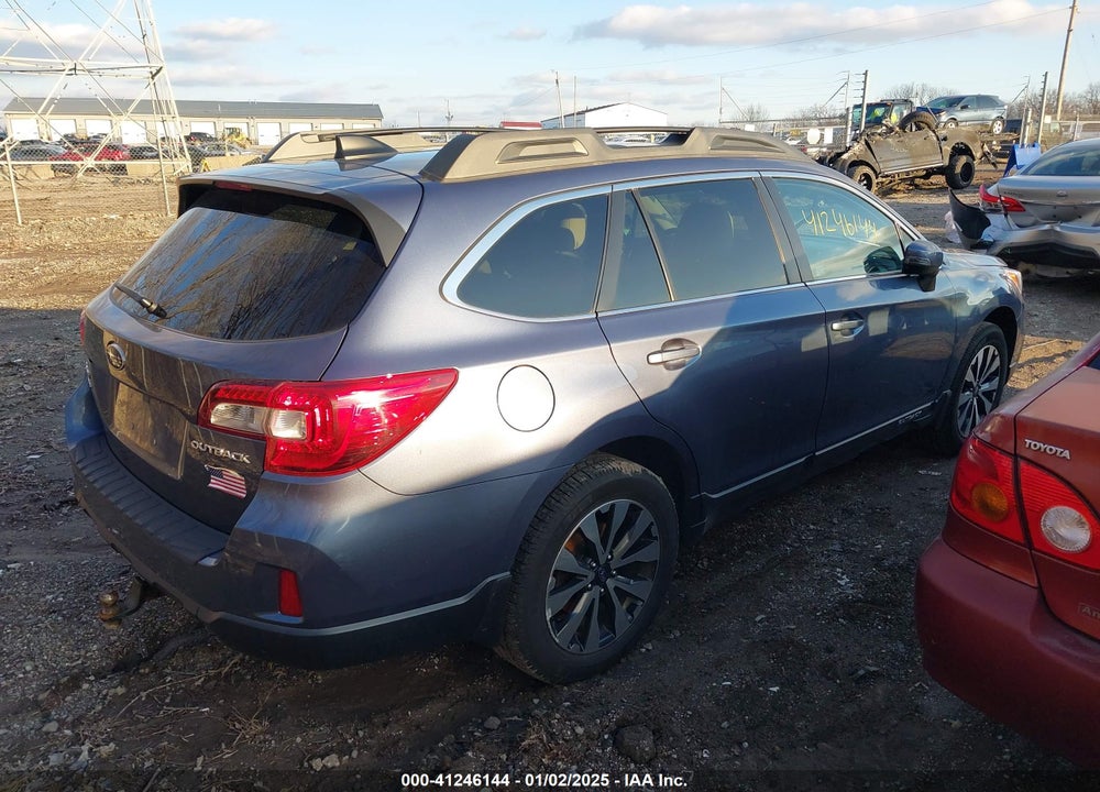 2016 SUBARU OUTBACK 2.5I LIMITED VIN: 4S4BSBNC5G3253434