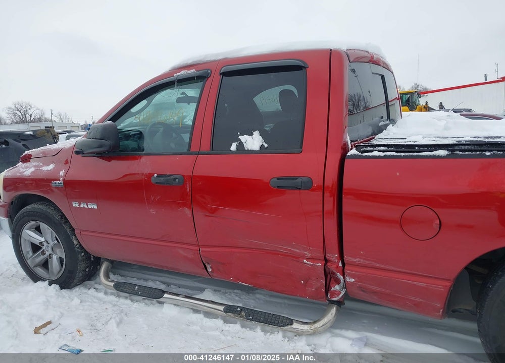 2008 DODGE RAM 1500 SLT VIN: 1D7HA18268S627321