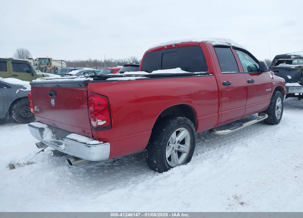 2008 DODGE RAM 1500 SLT VIN: 1D7HA18268S627321